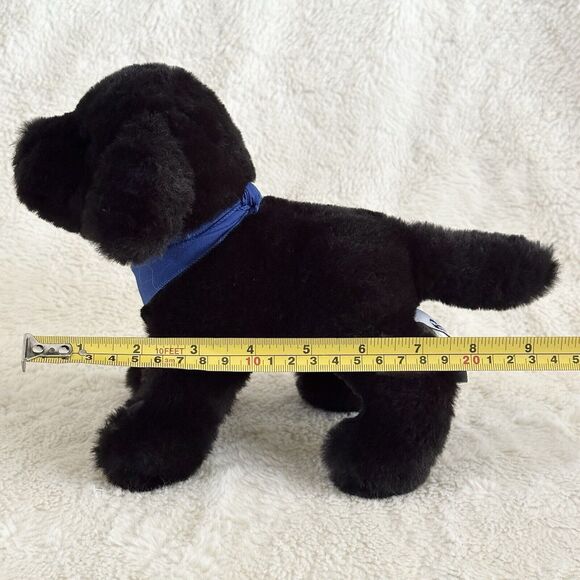 Guiding Eyes For The Blind Plush Black Lab Labrador Stuffed Animal Dog 9” Soft - Picture 5 of 5